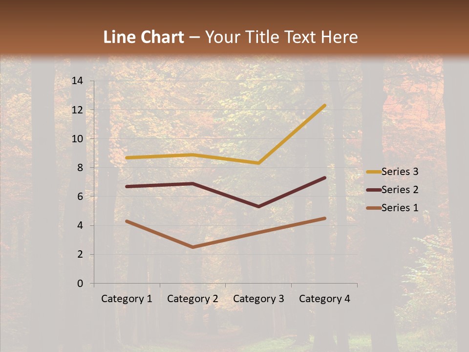 Hiking Peaceful October PowerPoint Template