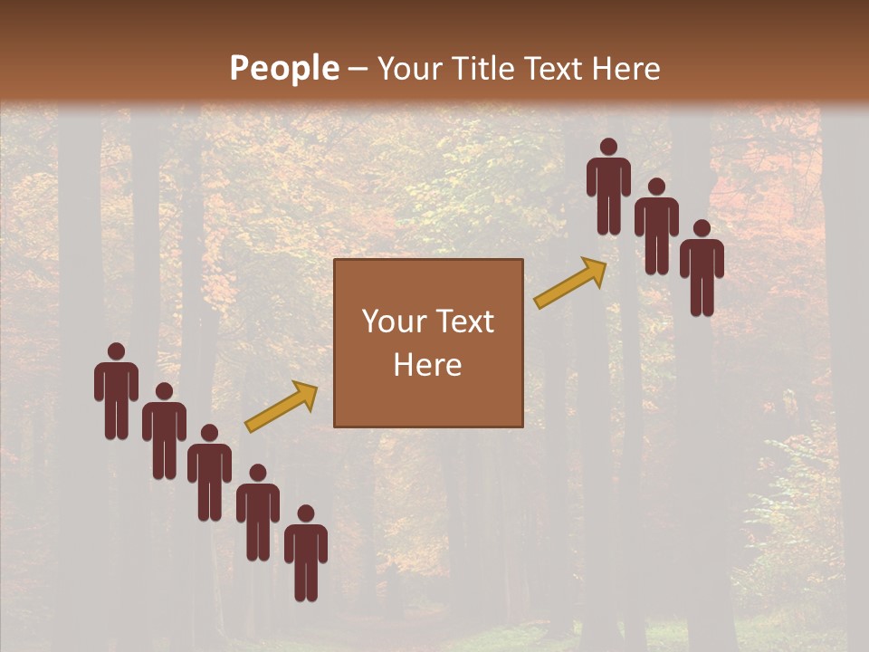 Hiking Peaceful October PowerPoint Template