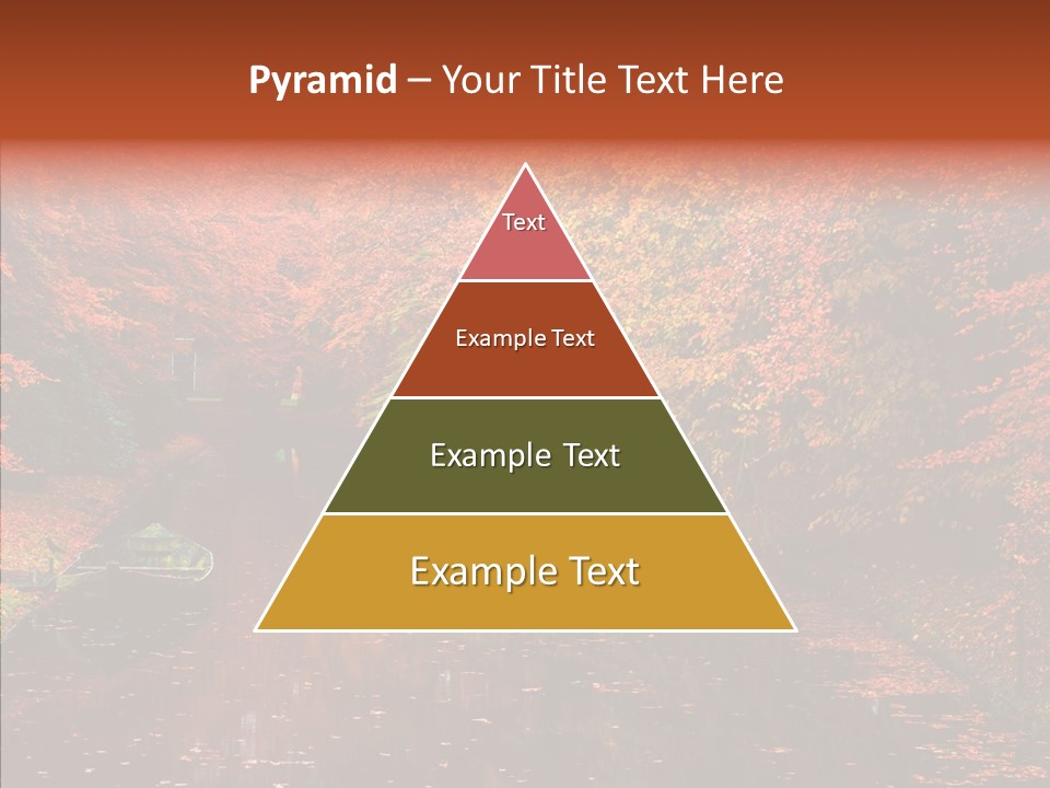 Foliage Golden Vista PowerPoint Template