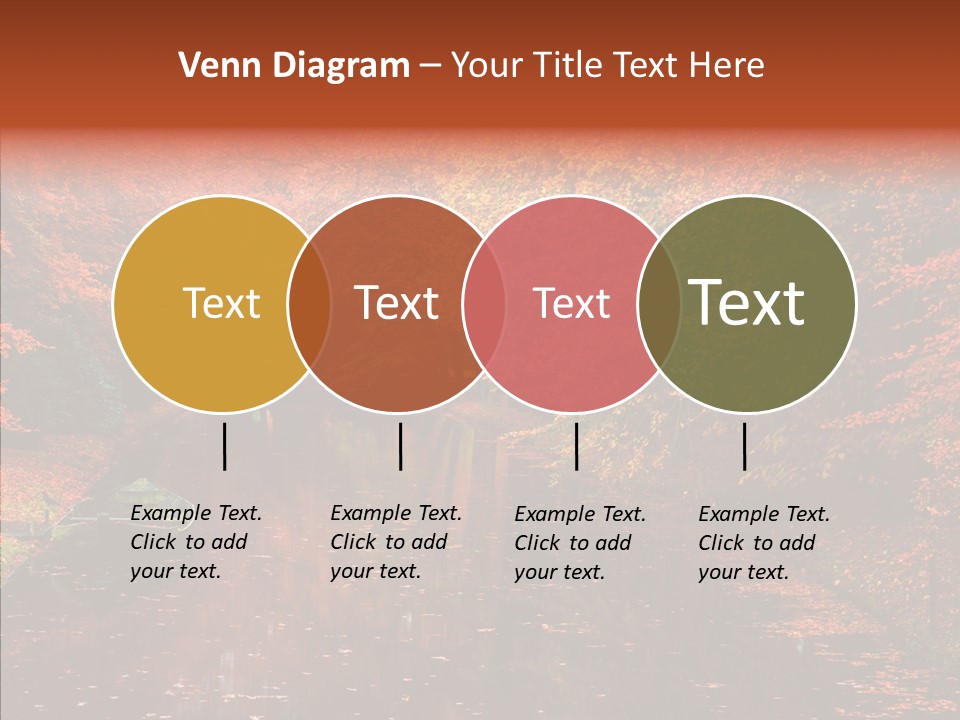 Foliage Golden Vista PowerPoint Template