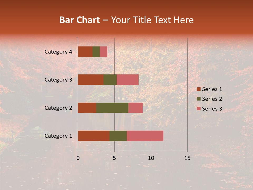 Foliage Golden Vista PowerPoint Template