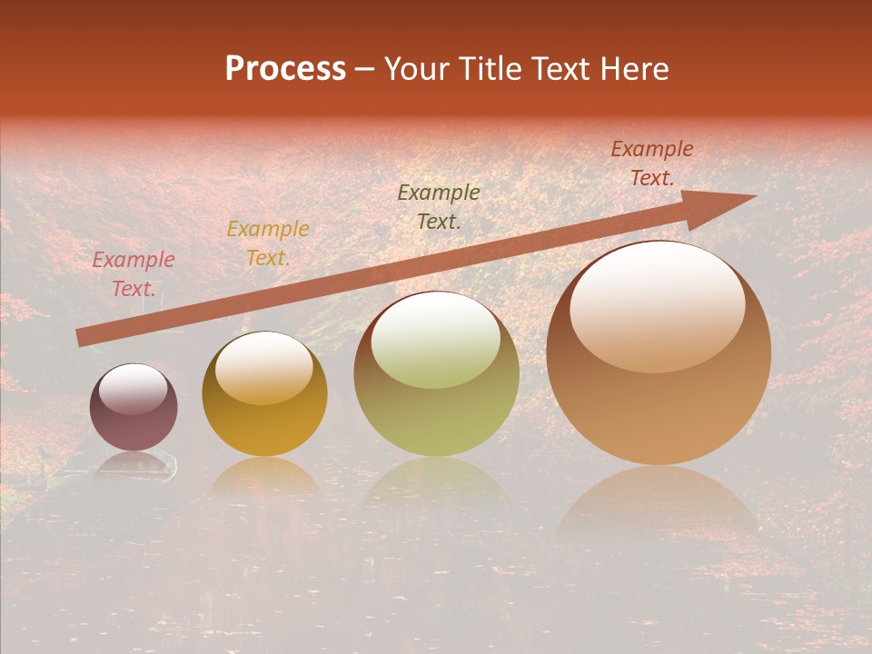 Foliage Golden Vista PowerPoint Template