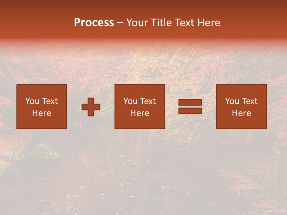 Foliage Golden Vista PowerPoint Template