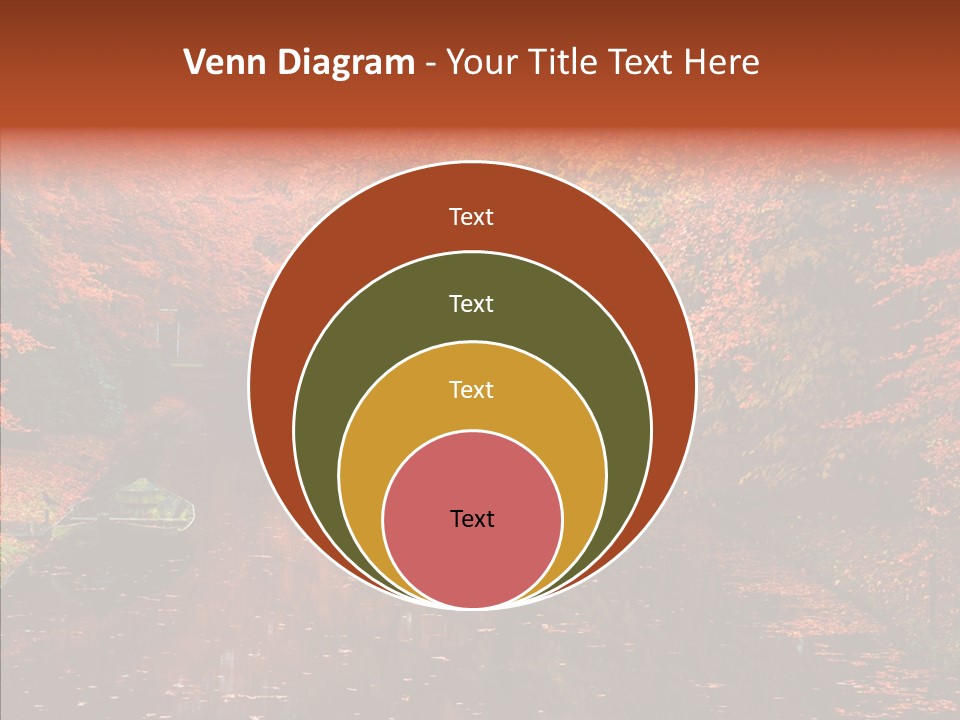 Foliage Golden Vista PowerPoint Template