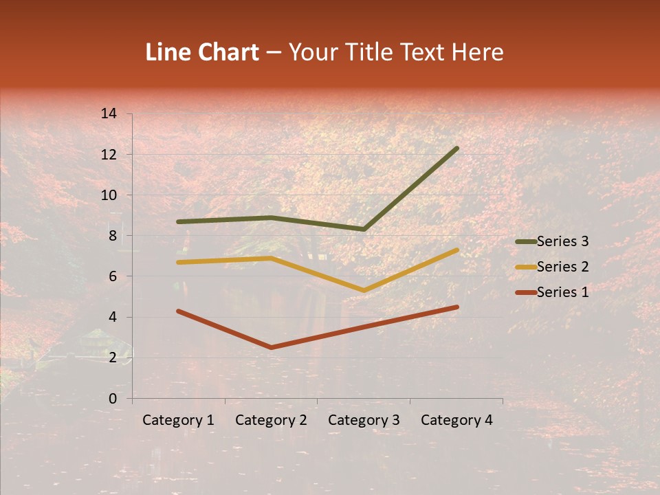 Foliage Golden Vista PowerPoint Template
