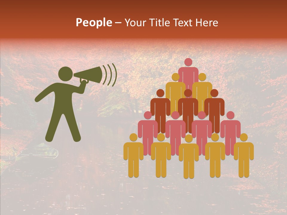 Foliage Golden Vista PowerPoint Template