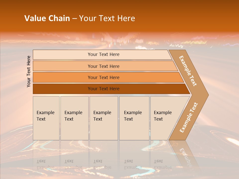 Street Flyover Sky PowerPoint Template