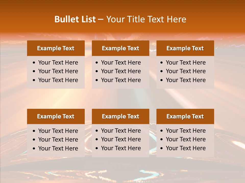 Street Flyover Sky PowerPoint Template