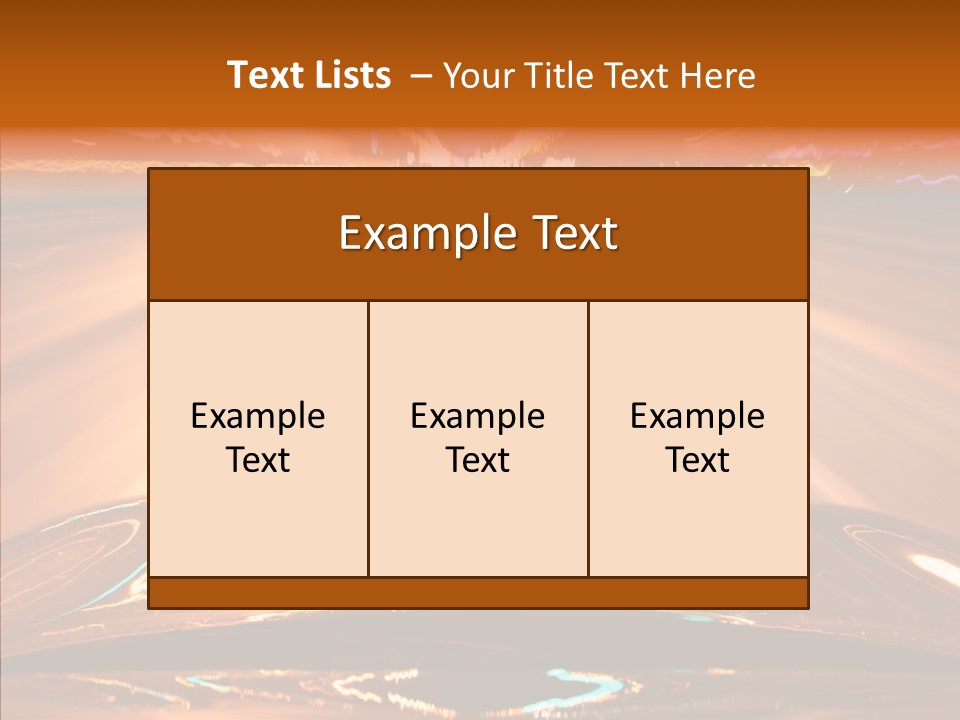 Street Flyover Sky PowerPoint Template