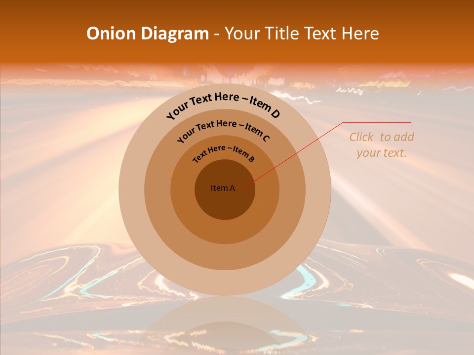 Street Flyover Sky PowerPoint Template