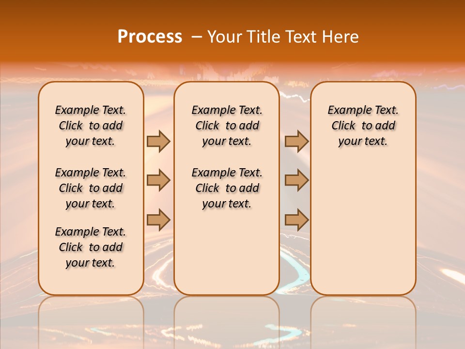 Street Flyover Sky PowerPoint Template