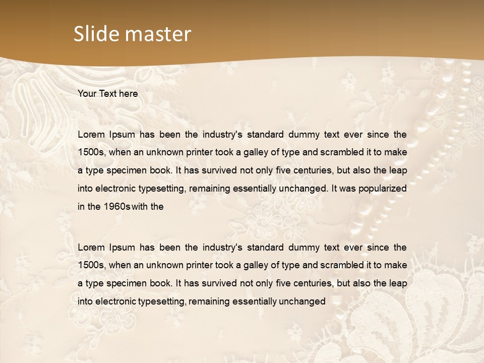 Beautiful Backdrop Love PowerPoint Template