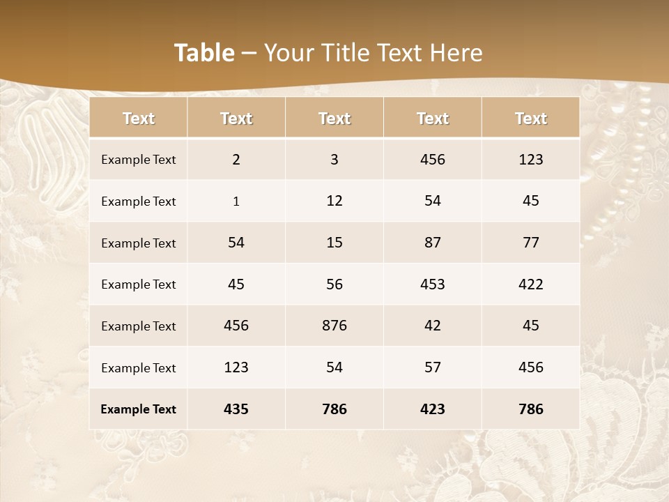 Beautiful Backdrop Love PowerPoint Template