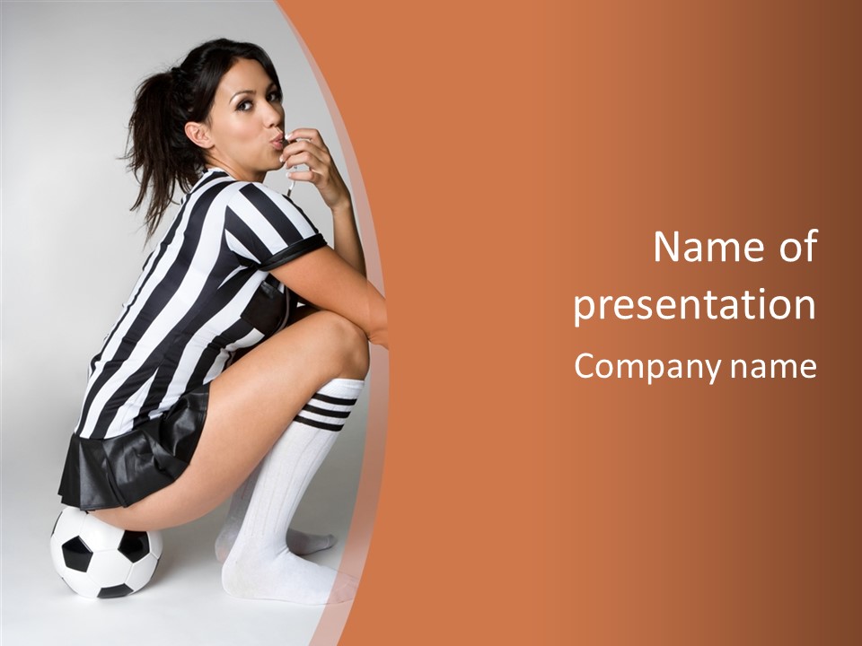 Beauty Whistle Pretty PowerPoint Template