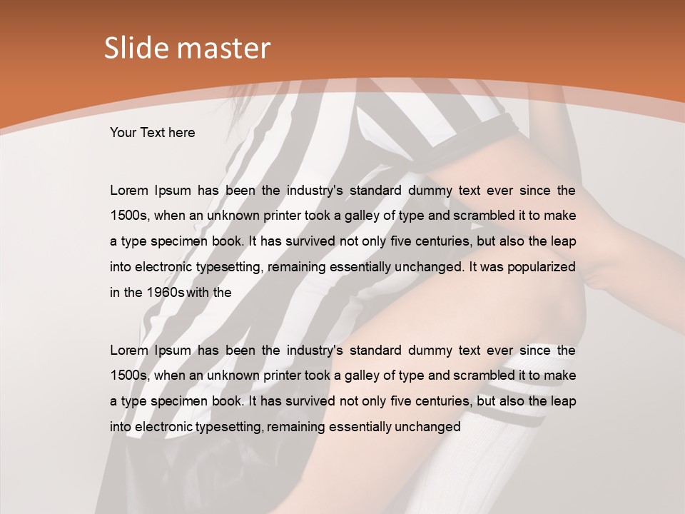 Beauty Whistle Pretty PowerPoint Template