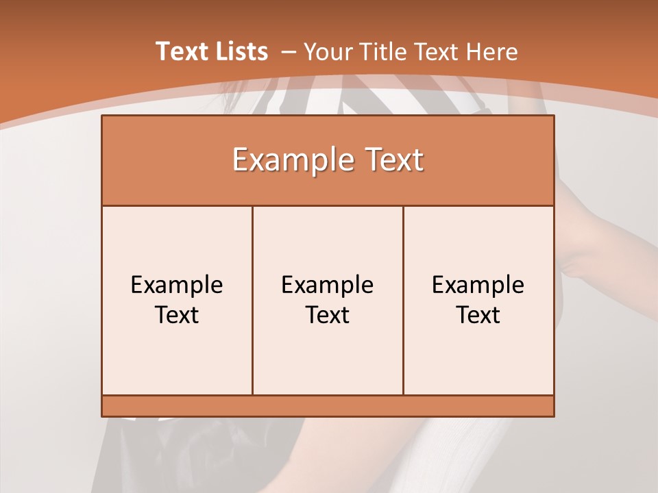 Beauty Whistle Pretty PowerPoint Template