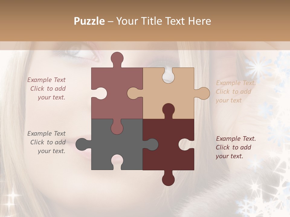 Attractive Regal Healthy PowerPoint Template