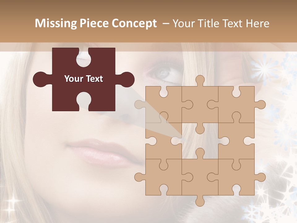 Attractive Regal Healthy PowerPoint Template