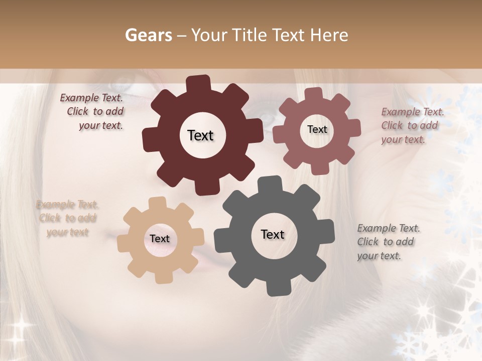 Attractive Regal Healthy PowerPoint Template