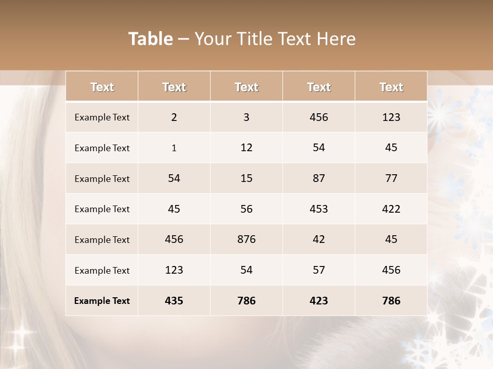 Attractive Regal Healthy PowerPoint Template