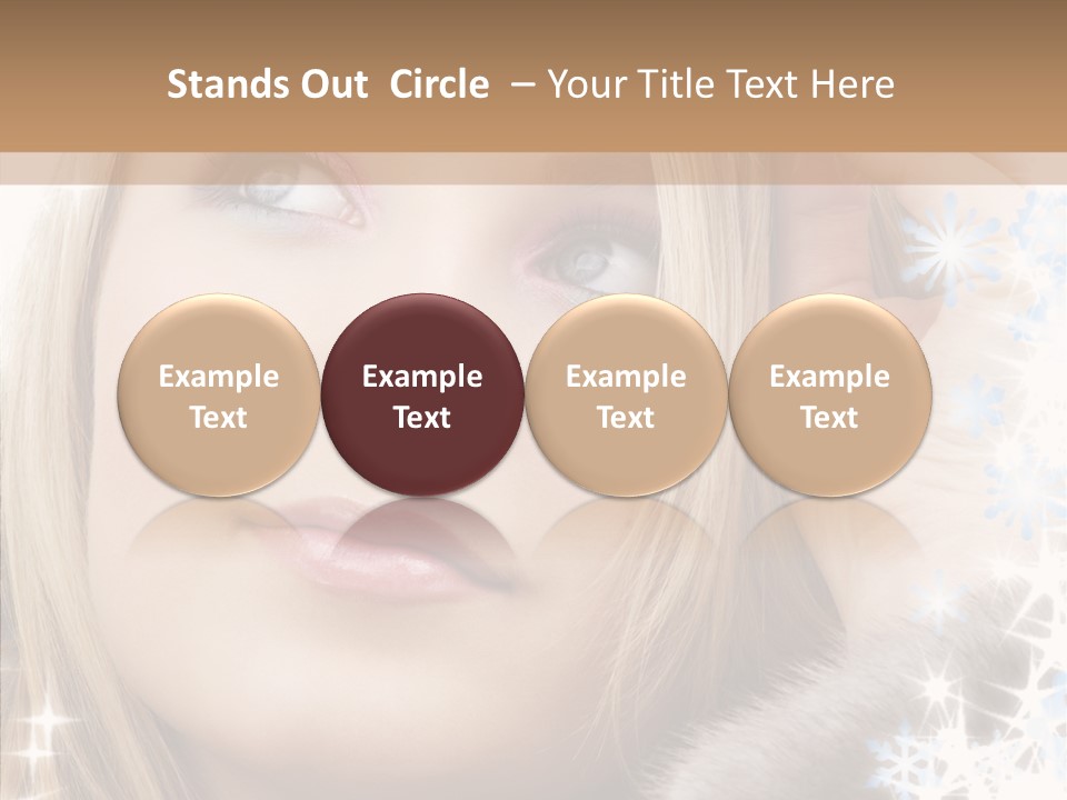 Attractive Regal Healthy PowerPoint Template