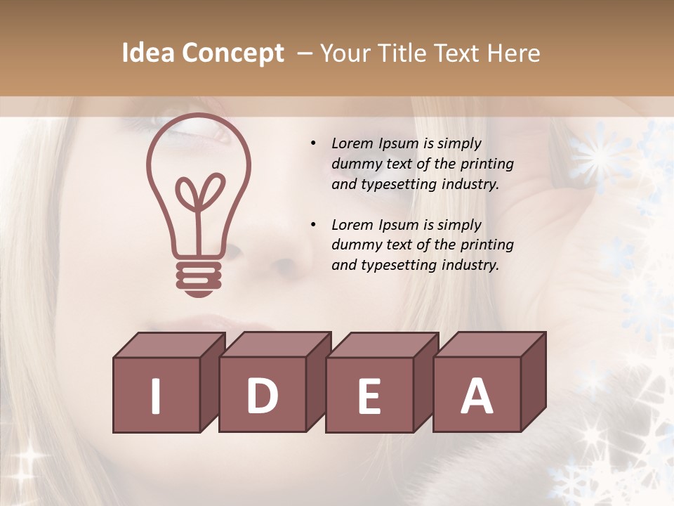 Attractive Regal Healthy PowerPoint Template