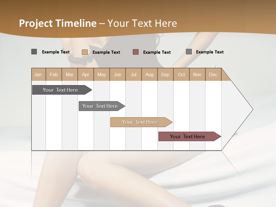 Face Black Hair PowerPoint Template