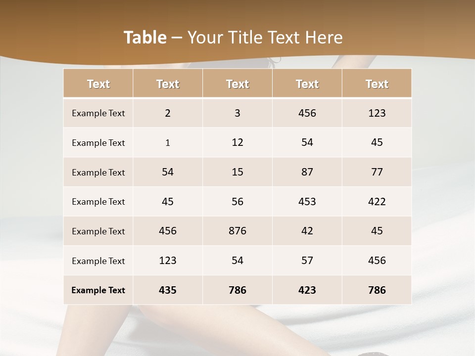 Face Black Hair PowerPoint Template