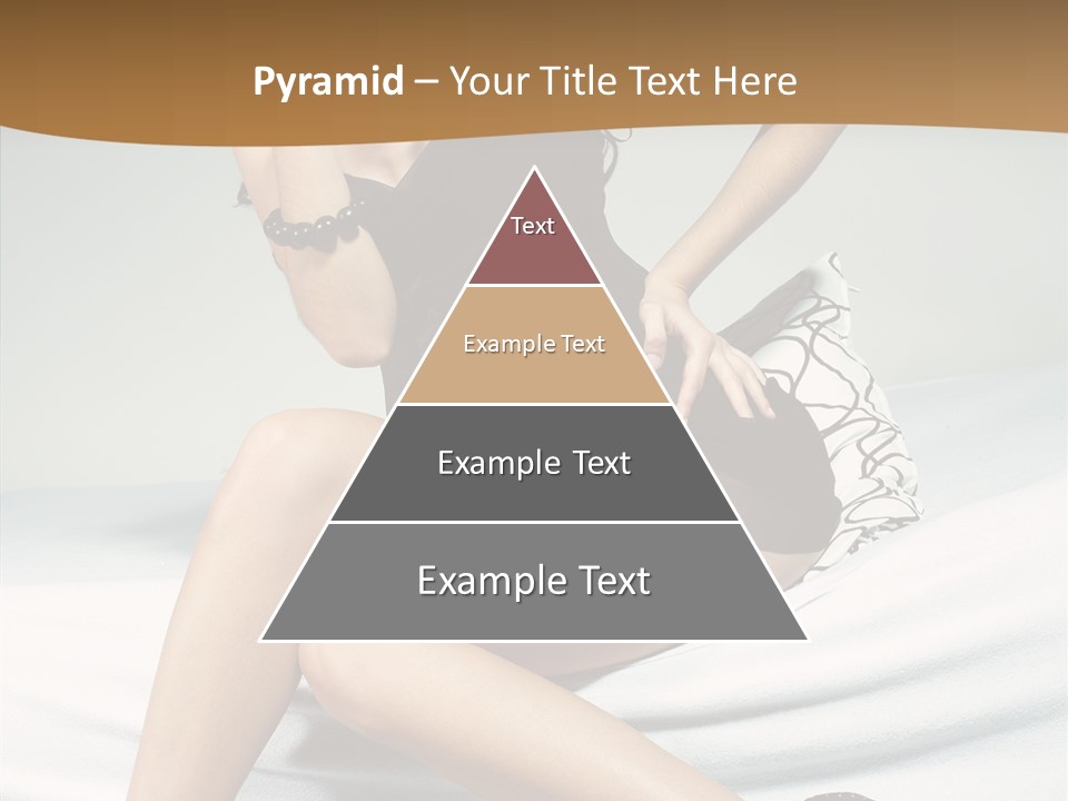 Face Black Hair PowerPoint Template