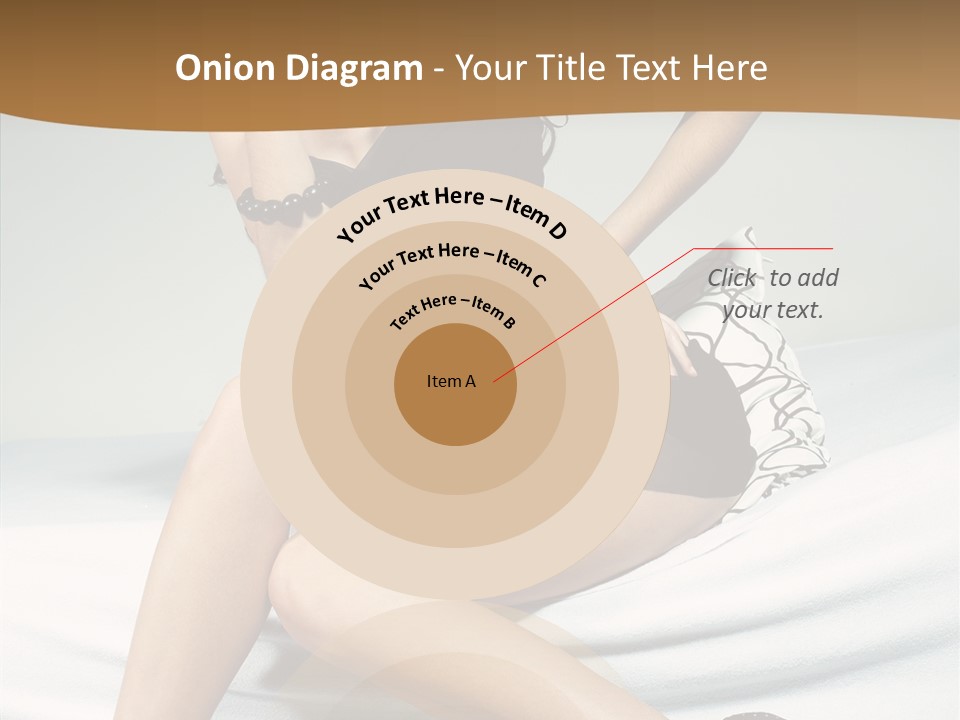 Face Black Hair PowerPoint Template