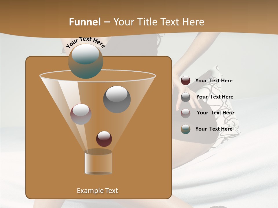 Face Black Hair PowerPoint Template