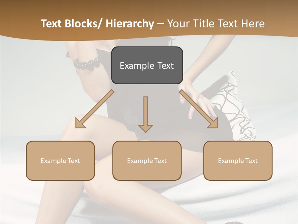 Face Black Hair PowerPoint Template