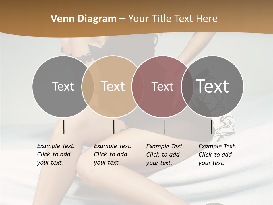 Face Black Hair PowerPoint Template