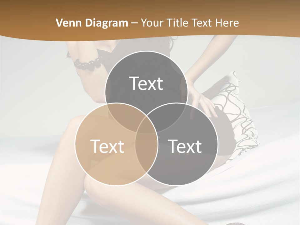 Face Black Hair PowerPoint Template