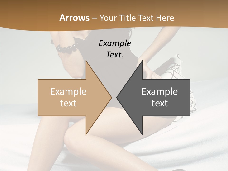 Face Black Hair PowerPoint Template