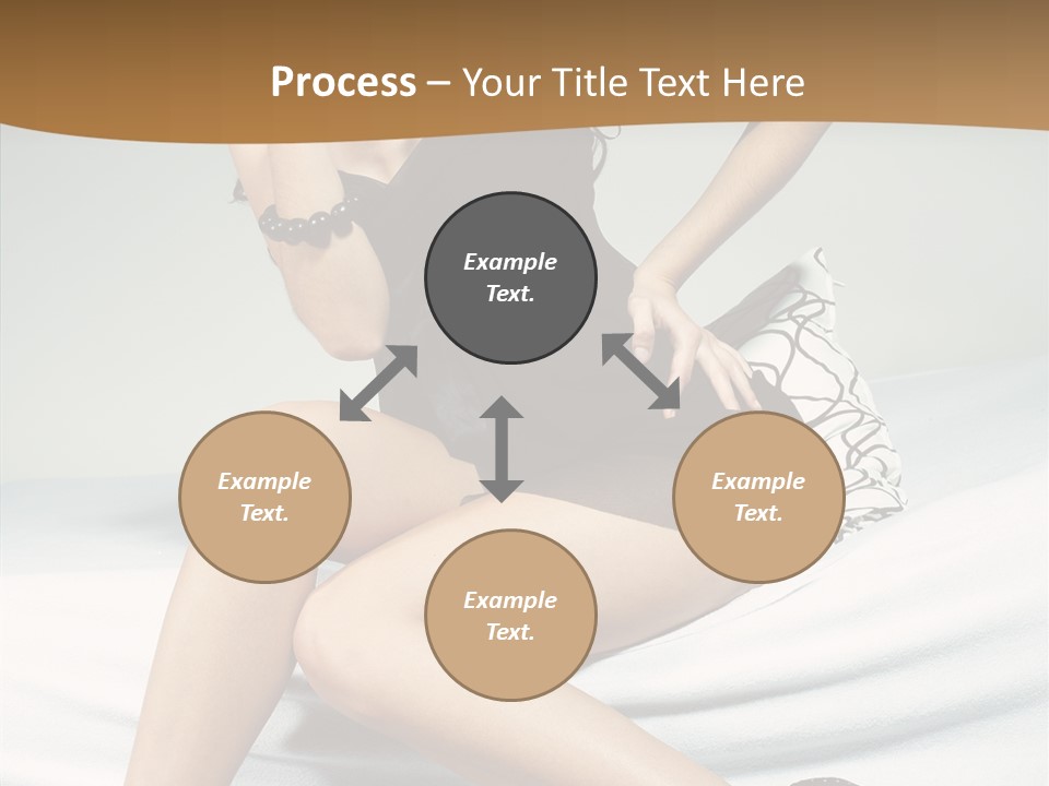 Face Black Hair PowerPoint Template