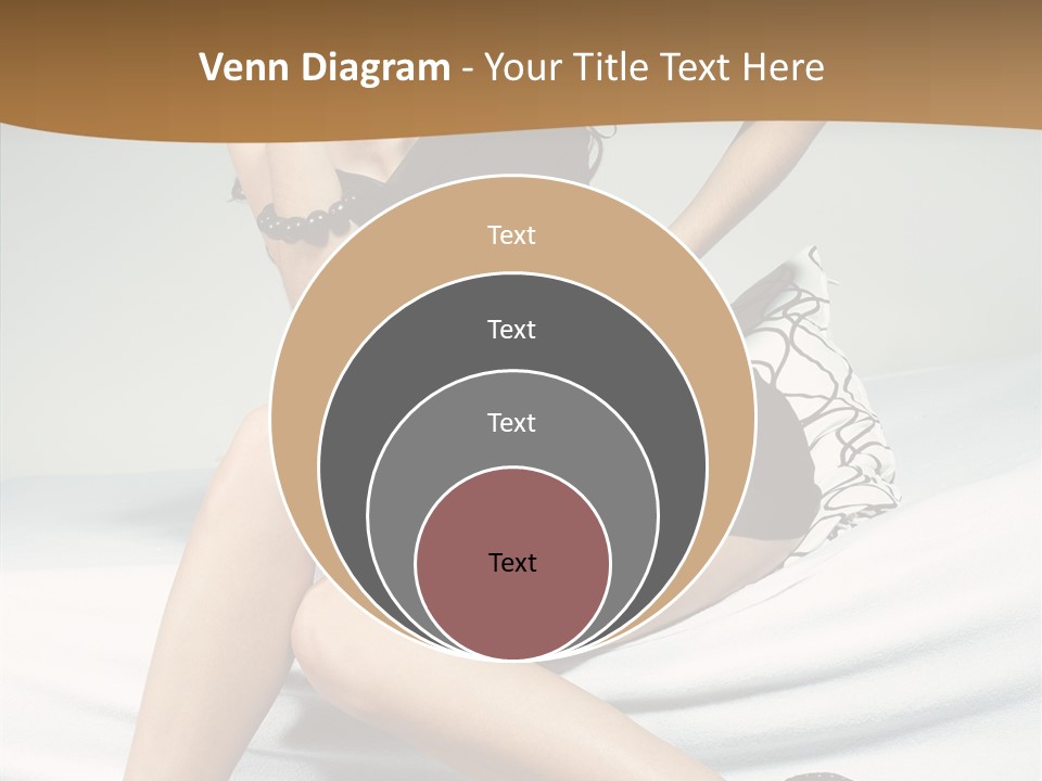 Face Black Hair PowerPoint Template