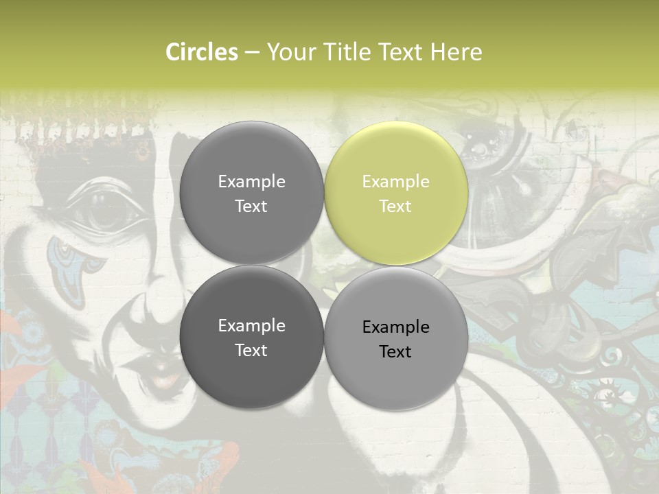 Urban Spraypaint Hardcore PowerPoint Template