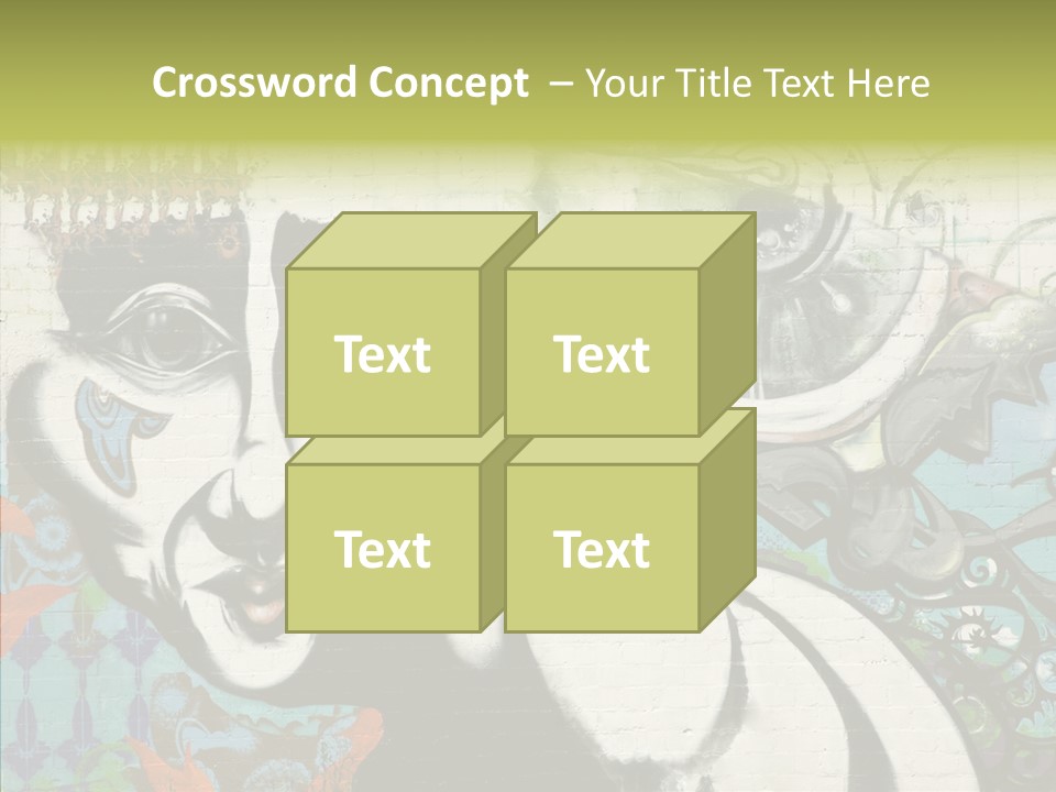 Urban Spraypaint Hardcore PowerPoint Template