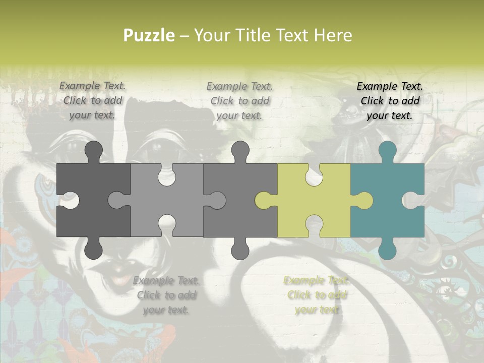 Urban Spraypaint Hardcore PowerPoint Template