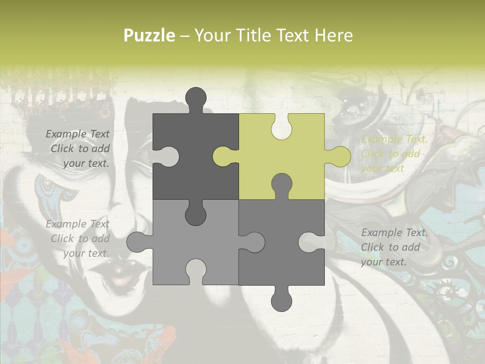 Urban Spraypaint Hardcore PowerPoint Template