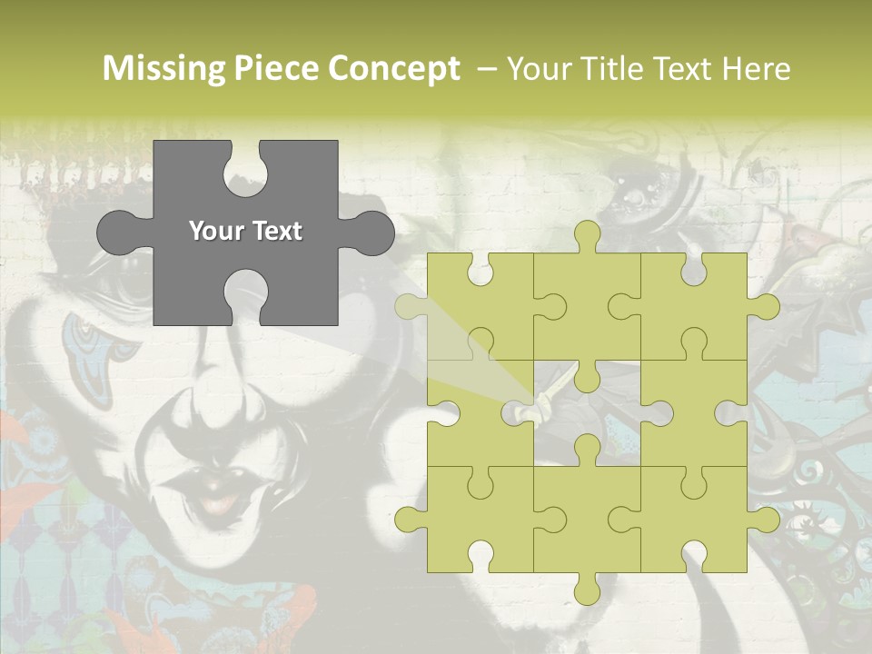 Urban Spraypaint Hardcore PowerPoint Template