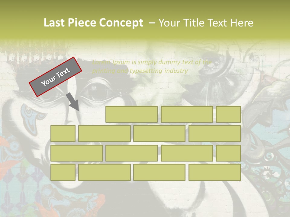 Urban Spraypaint Hardcore PowerPoint Template