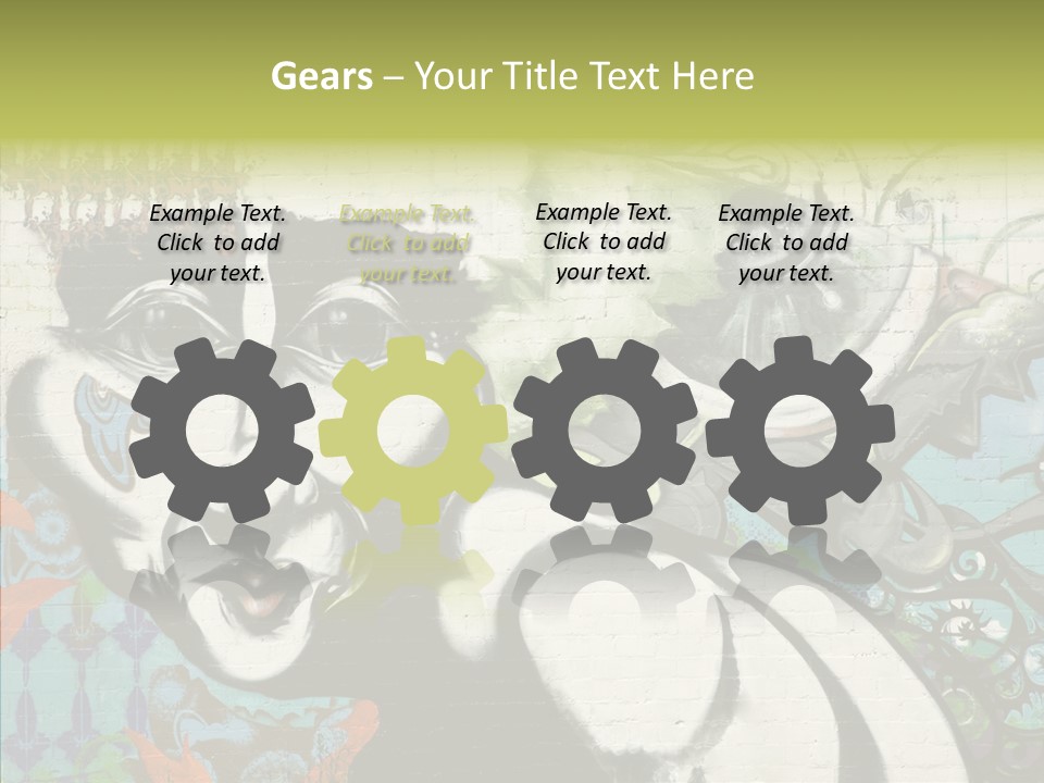 Urban Spraypaint Hardcore PowerPoint Template