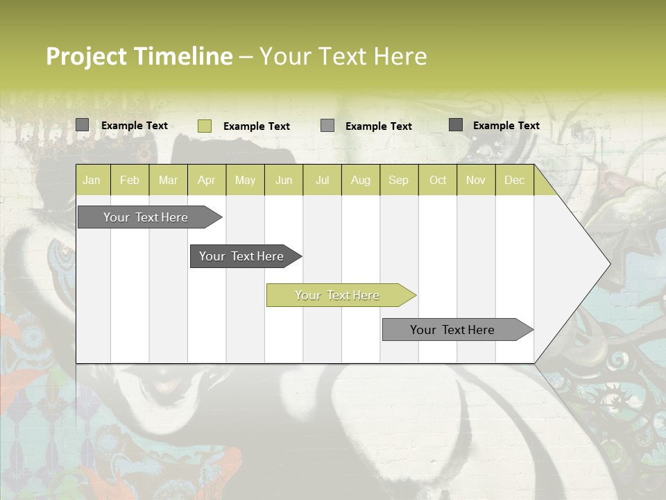 Urban Spraypaint Hardcore PowerPoint Template