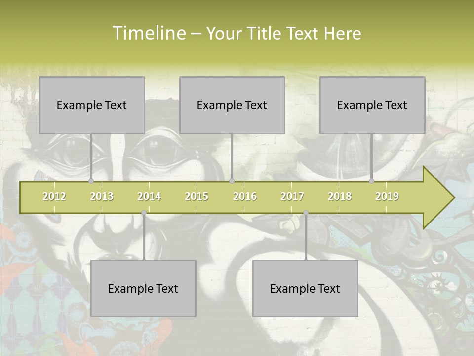 Urban Spraypaint Hardcore PowerPoint Template