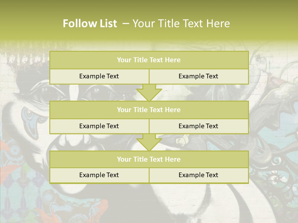 Urban Spraypaint Hardcore PowerPoint Template