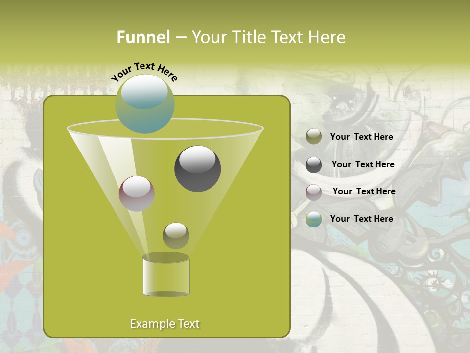 Urban Spraypaint Hardcore PowerPoint Template