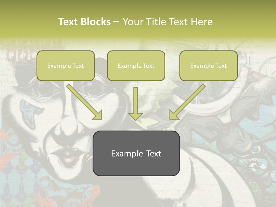 Urban Spraypaint Hardcore PowerPoint Template