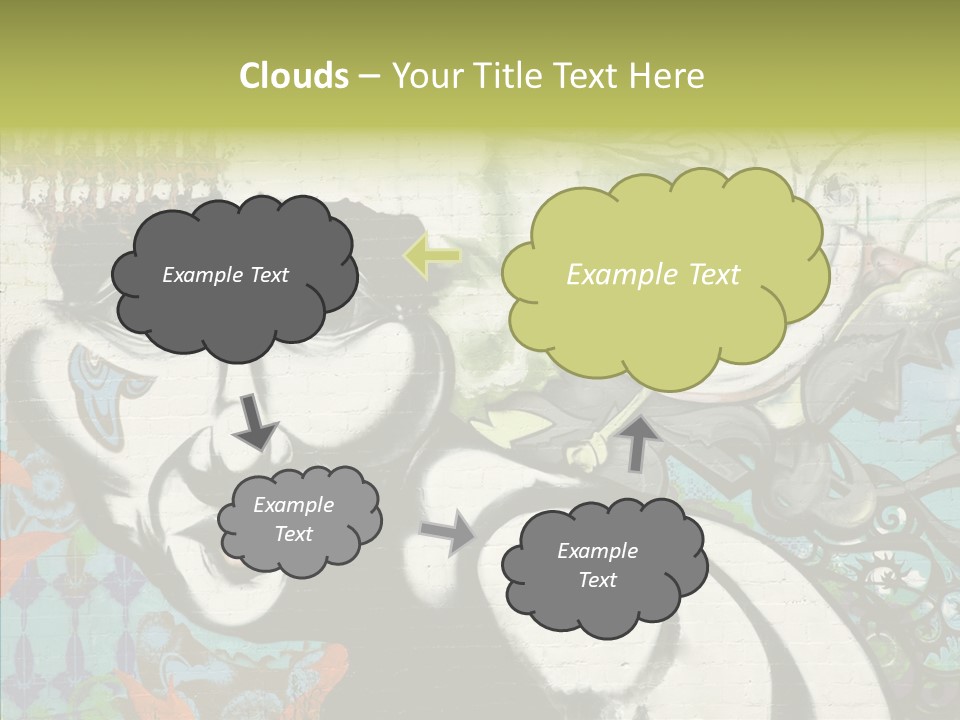 Urban Spraypaint Hardcore PowerPoint Template